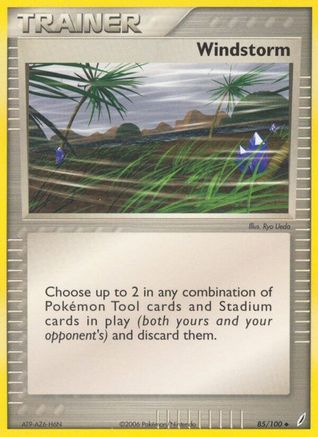 Windstorm 85/100 - Reverse Holofoil