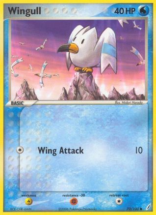 Wingull 70/100 - Reverse Holofoil