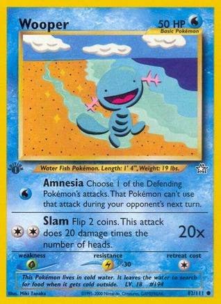 Wooper 82/111 - 1st Edition