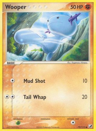 Wooper 79/115 - Reverse Holofoil