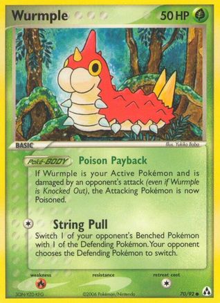 Wurmple 70/92 -