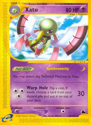 Xatu (35) 35/144 - Reverse Holofoil