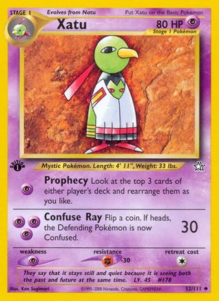 Xatu 52/111 - 1st Edition