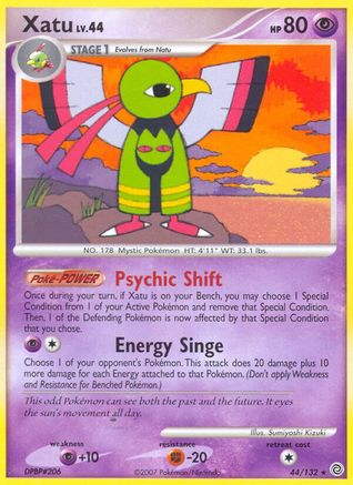 Xatu 44/132 - Reverse Holofoil