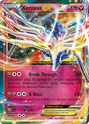 Xerneas EX - XY07 XY07/211 - Holofoil