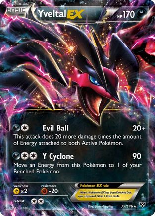 Yveltal EX 79/146 - Holofoil