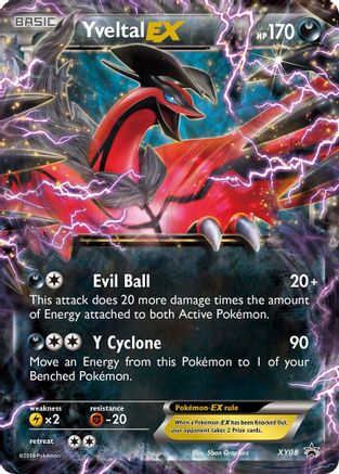 Yveltal EX - XY08 XY08/211 - Holofoil