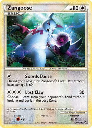 Zangoose 39/95 - Reverse Holofoil