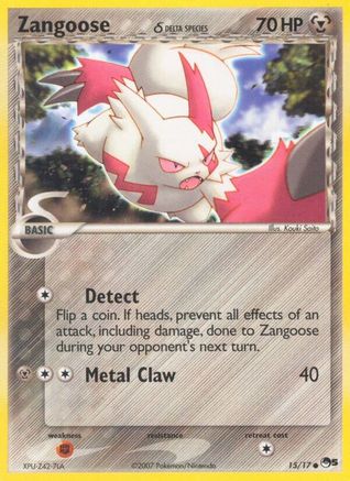 Zangoose (Delta Species) 15/17 - Holofoil