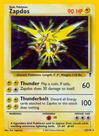 Zapdos 19/110 - Holofoil