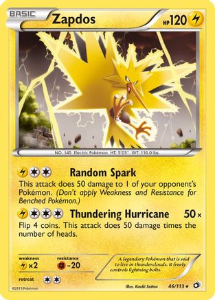 Zapdos 46/113 - Holofoil