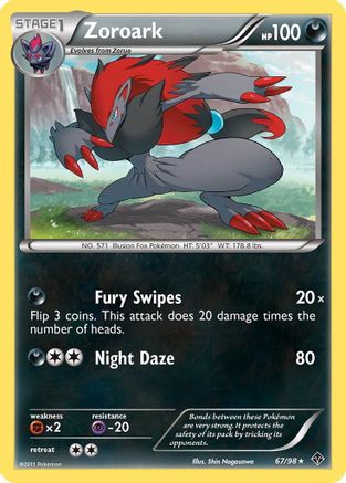 Zoroark 67/98 - Holofoil