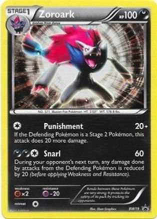 Zoroark - BW19 BW19/101 - Holofoil