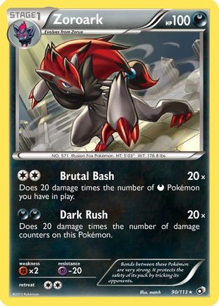 Zoroark 90/113 - Holofoil