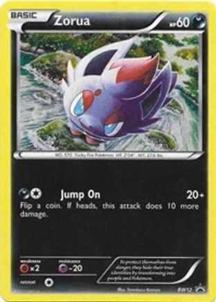 Zorua - BW12 BW12/101 - Holofoil