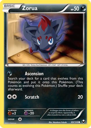 Zorua (69) 69/108 -