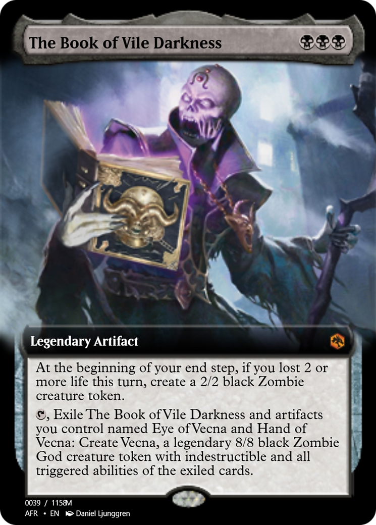 The Book of Vile Darkness (PRM-92694) -  Foil