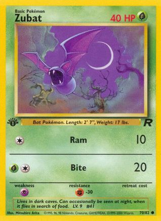 Zubat 70/82 - 1st Edition