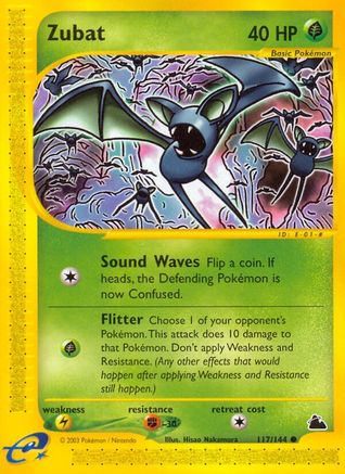 Zubat (117) 117/144 -