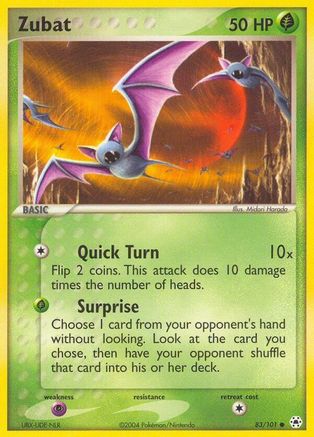 Zubat 83/101 -