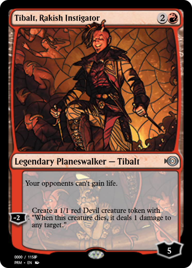 Tibalt, Rakish Instigator (PRM-77981) -  Foil