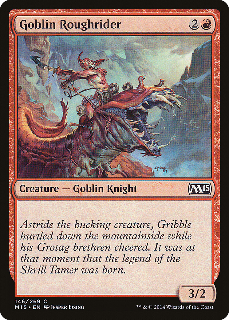 Goblin Roughrider (M15-146) -  Foil