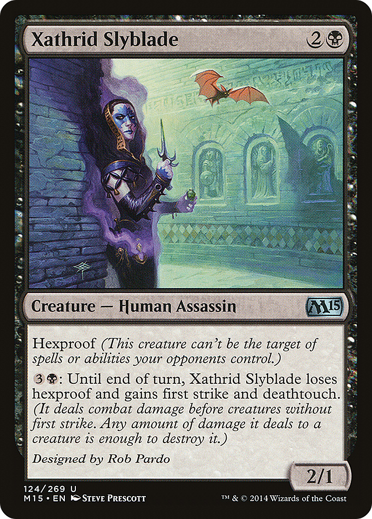 Xathrid Slyblade (M15-124) -  Foil