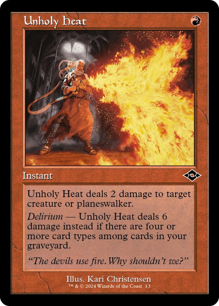 Unholy Heat (MH2-013) -  Foil