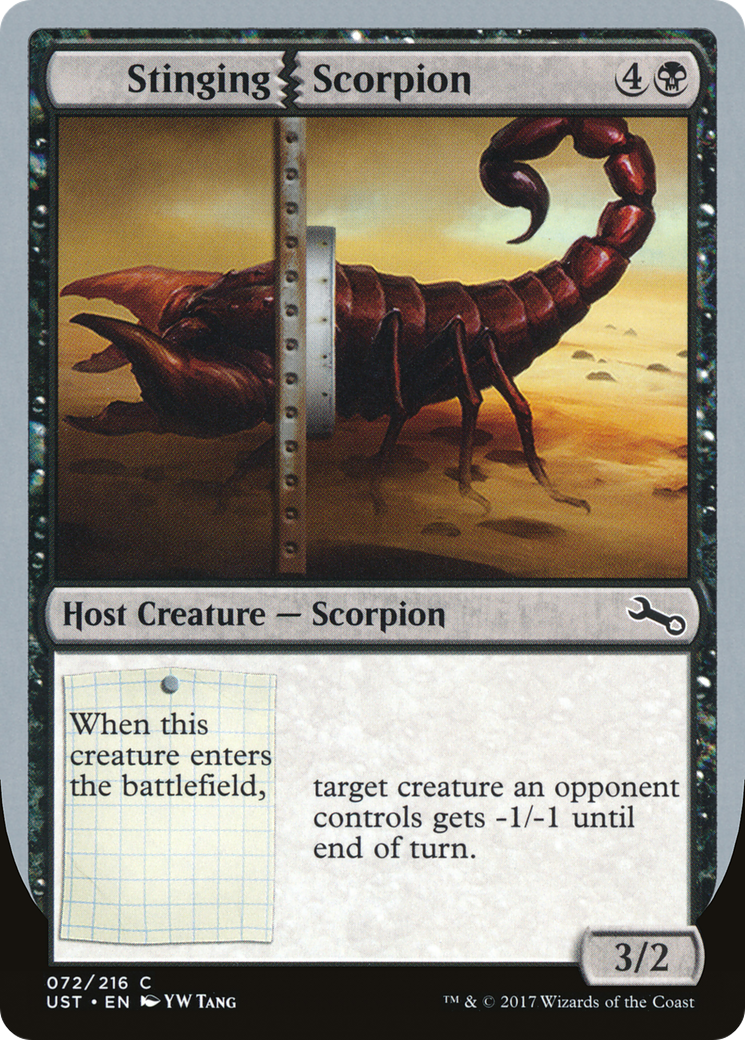 Stinging Scorpion (UST-072) -  Foil