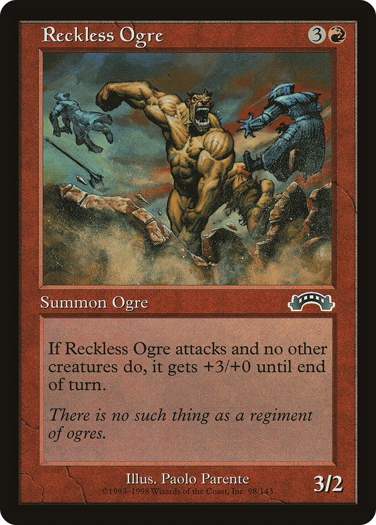 Reckless Ogre (EXO-098) -