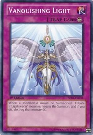 Vanquishing Light (SDLI-EN032) - Structure Deck: Realm of Light 1st Edition