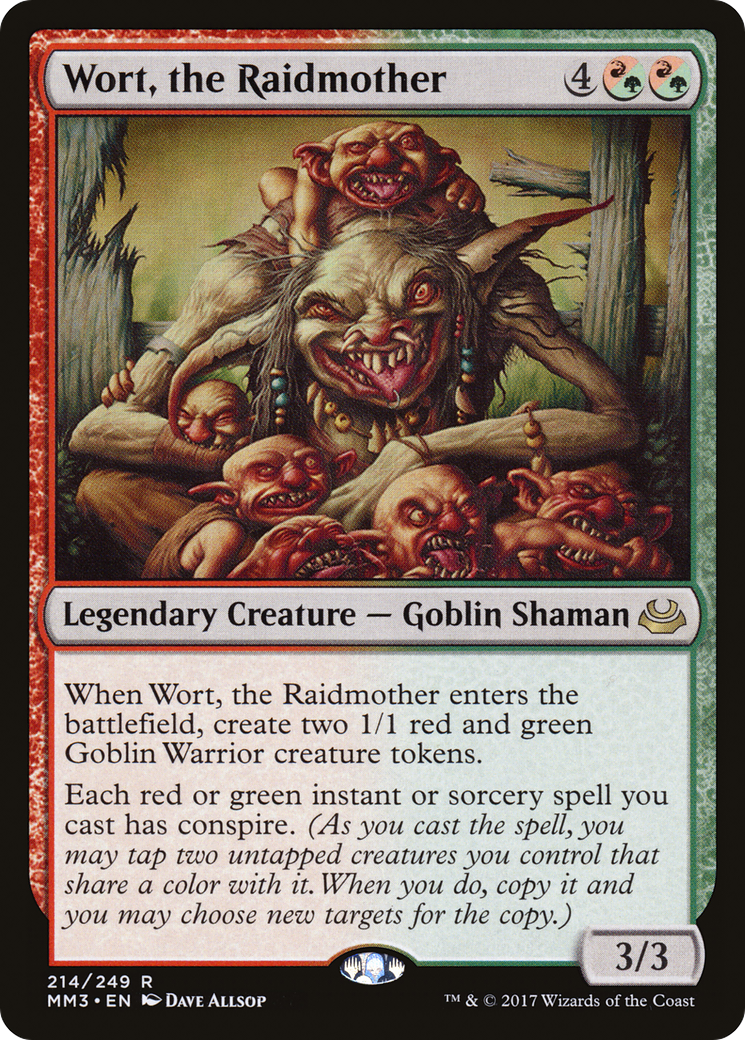 Wort, the Raidmother (MM3-214) -  Foil