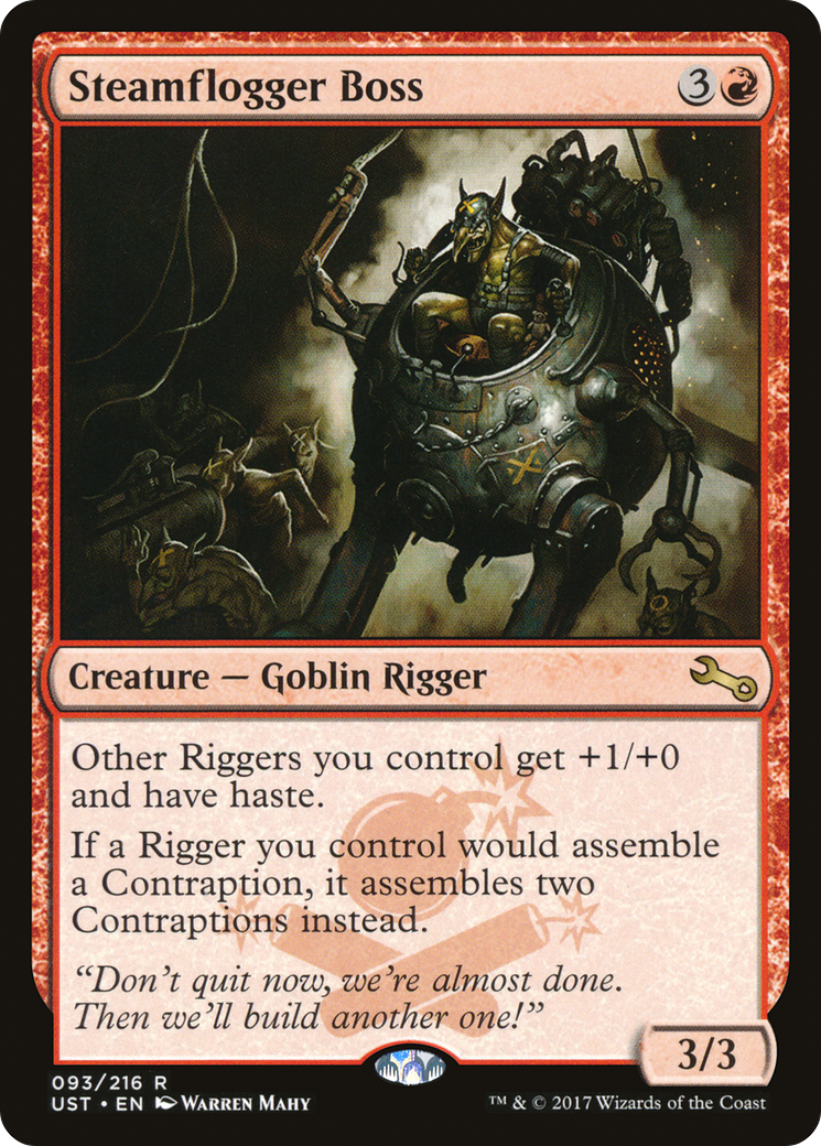 Steamflogger Boss (UST-093) -  Foil