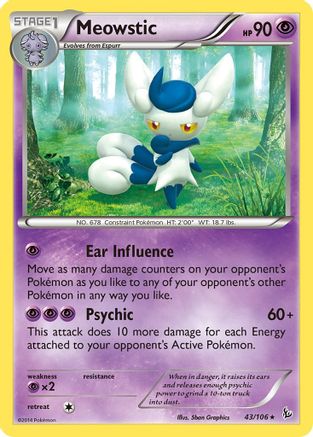 Meowstic 43/106 - Reverse Holofoil