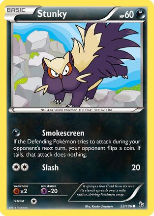 Stunky (53) 53/106 - Reverse Holofoil