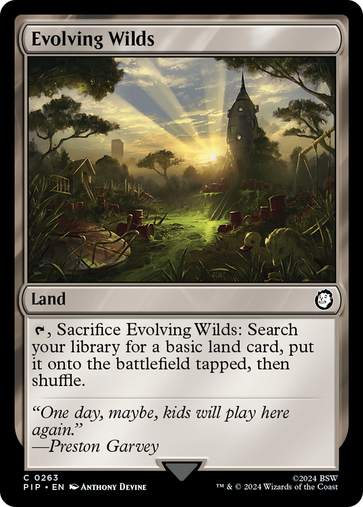 Evolving Wilds (PIP-263) -  Foil