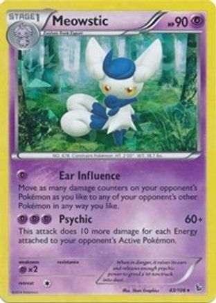 Meowstic - 43/106 (XY Flashfire) 43 - Holofoil