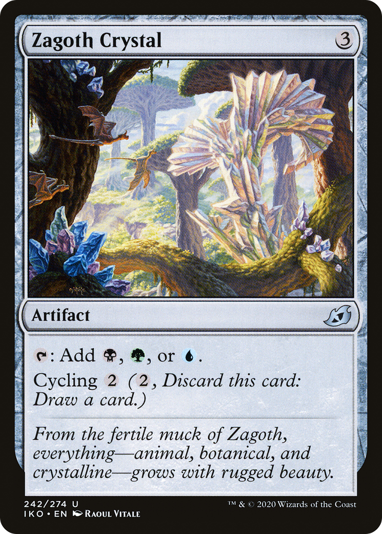 Zagoth Crystal (IKO-242) -  Foil