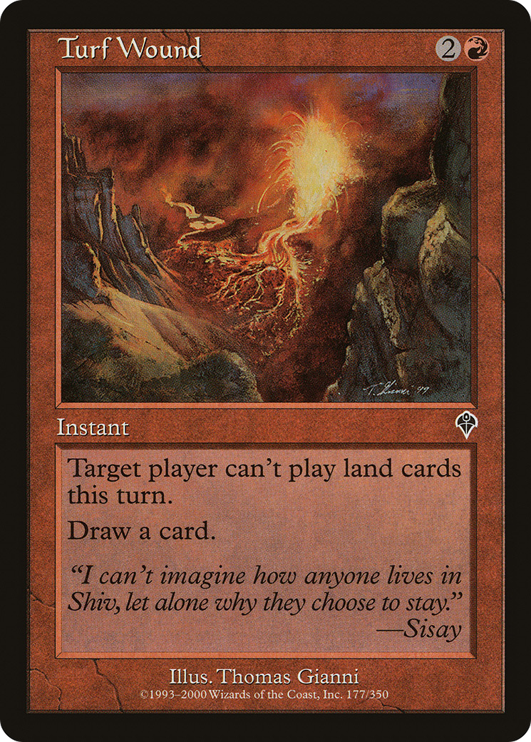 Turf Wound (INV-177) -  Foil