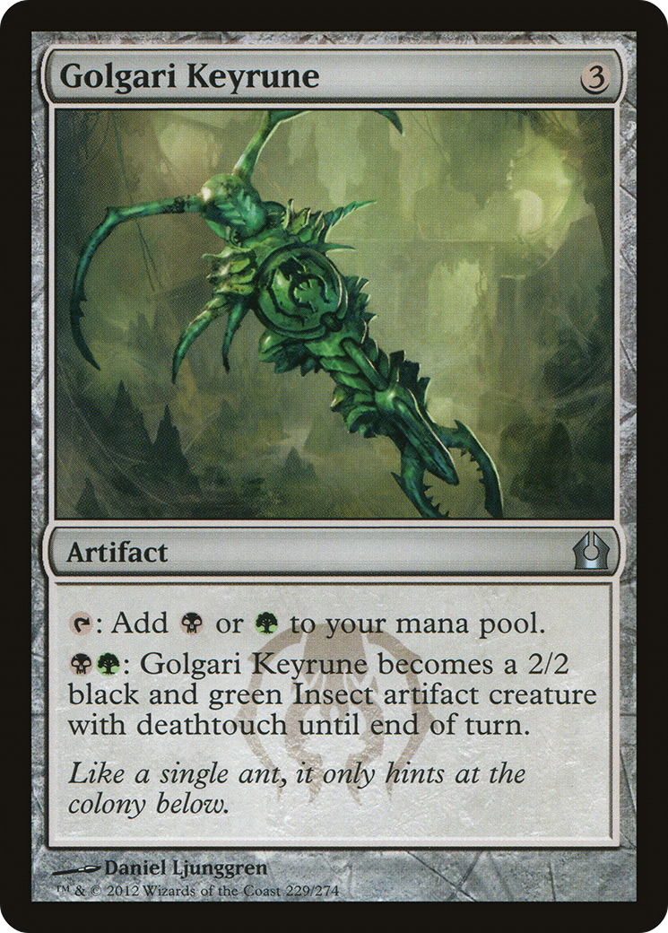 Golgari Keyrune (RTR-229) -  Foil