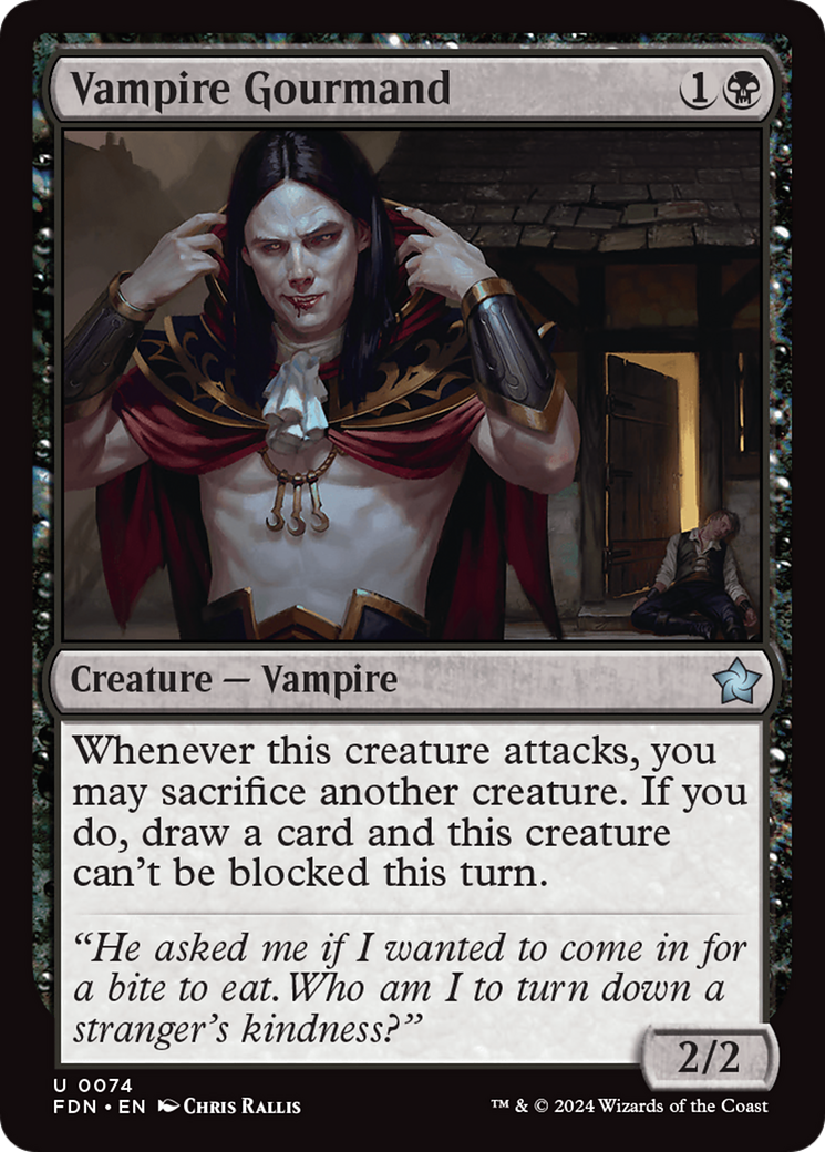 Vampire Gourmand (FDN-074) -  Foil