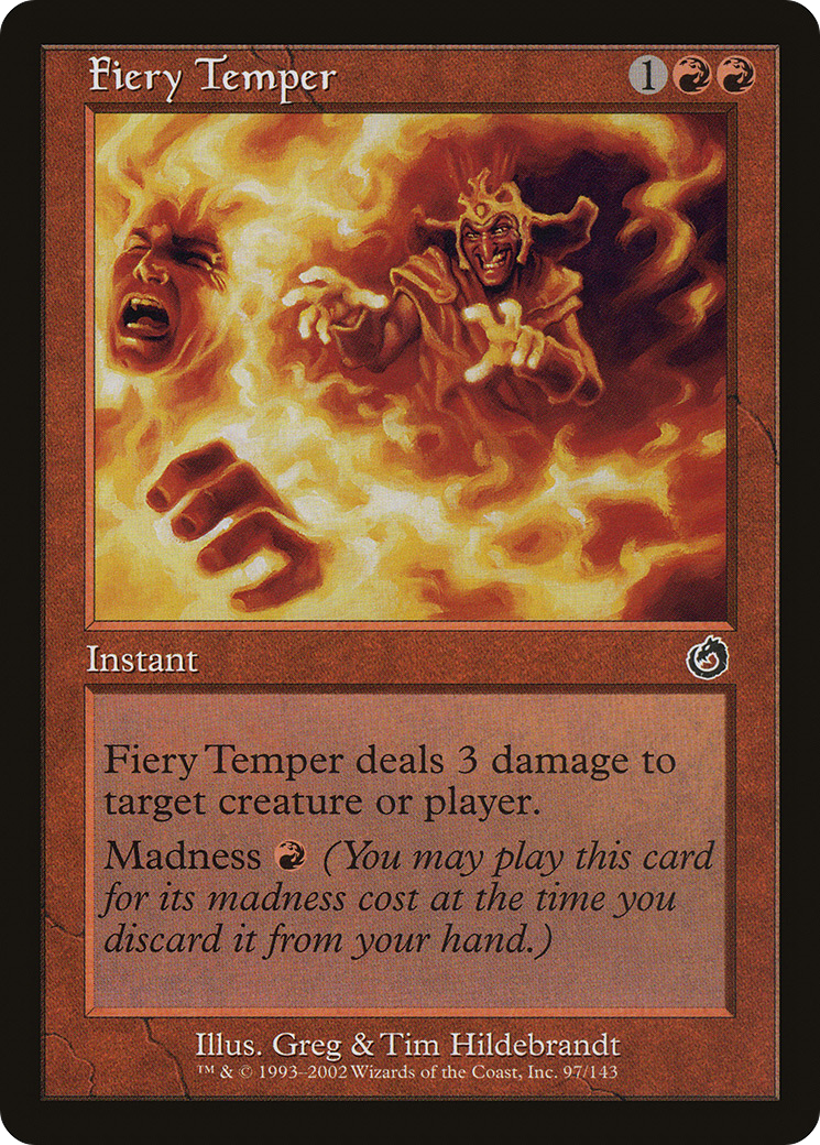 Fiery Temper (TOR-097) -  Foil