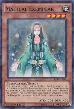 Magical Exemplar (Shatterfoil) (BP03-EN044) - Battle Pack 3: Monster League 1st Edition