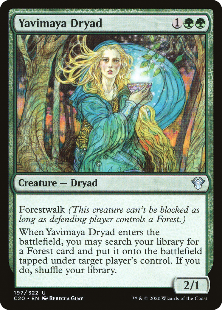 Yavimaya Dryad (C20-197) -