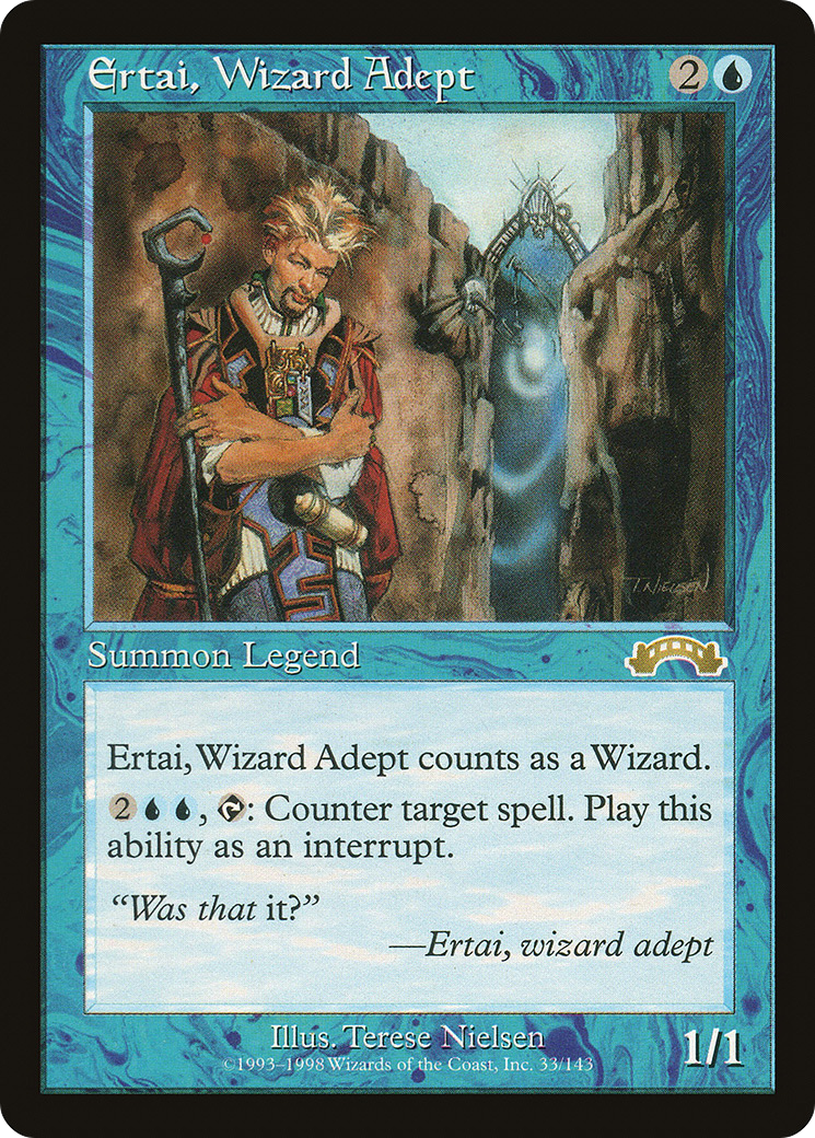 Ertai, Wizard Adept (EXO-033) -