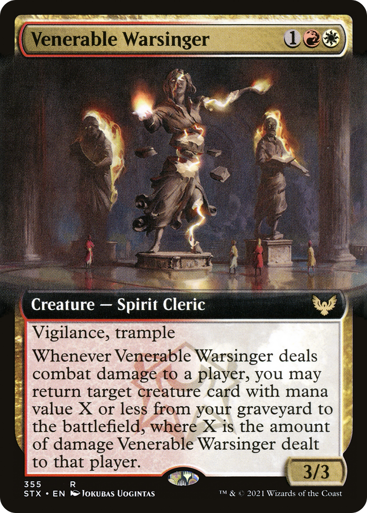 Venerable Warsinger (STX-355) - : (Extended Art)