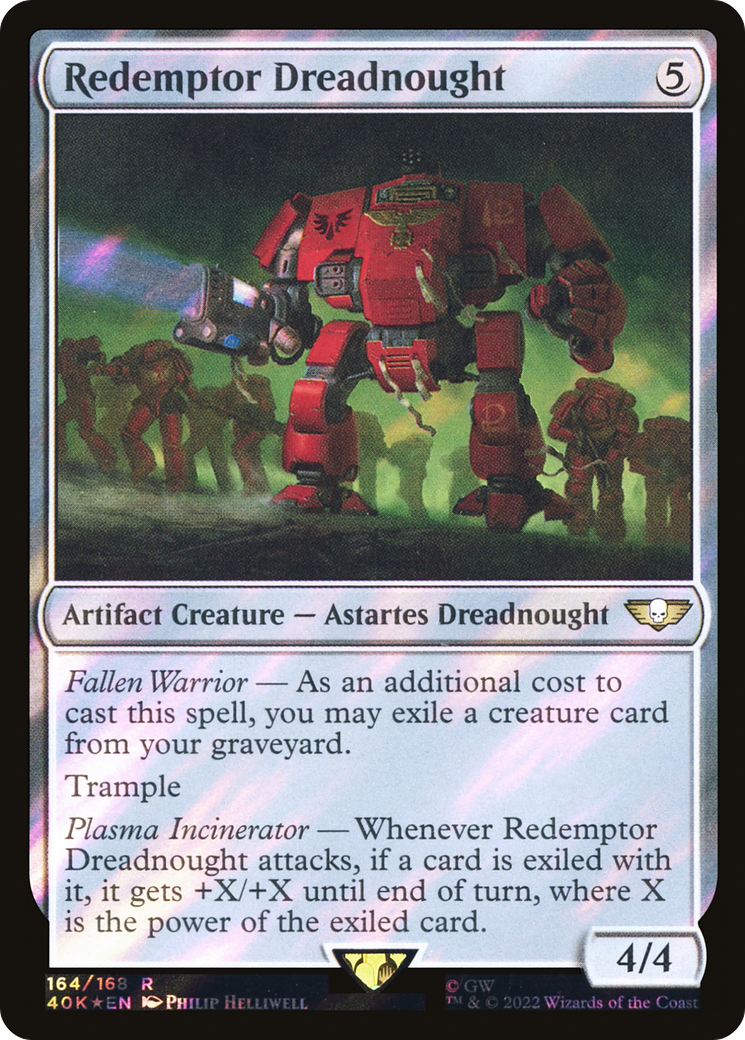 Redemptor Dreadnought (40K-164★) -  Foil