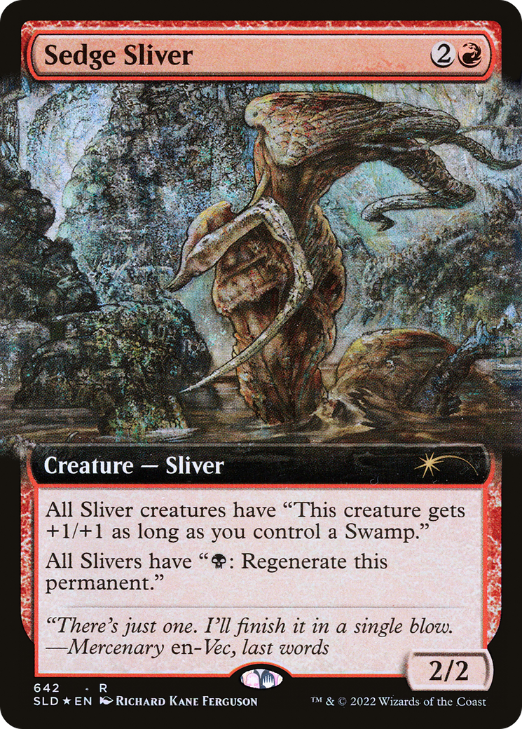 Sedge Sliver (SLD-642) - : (Extended Art) Foil