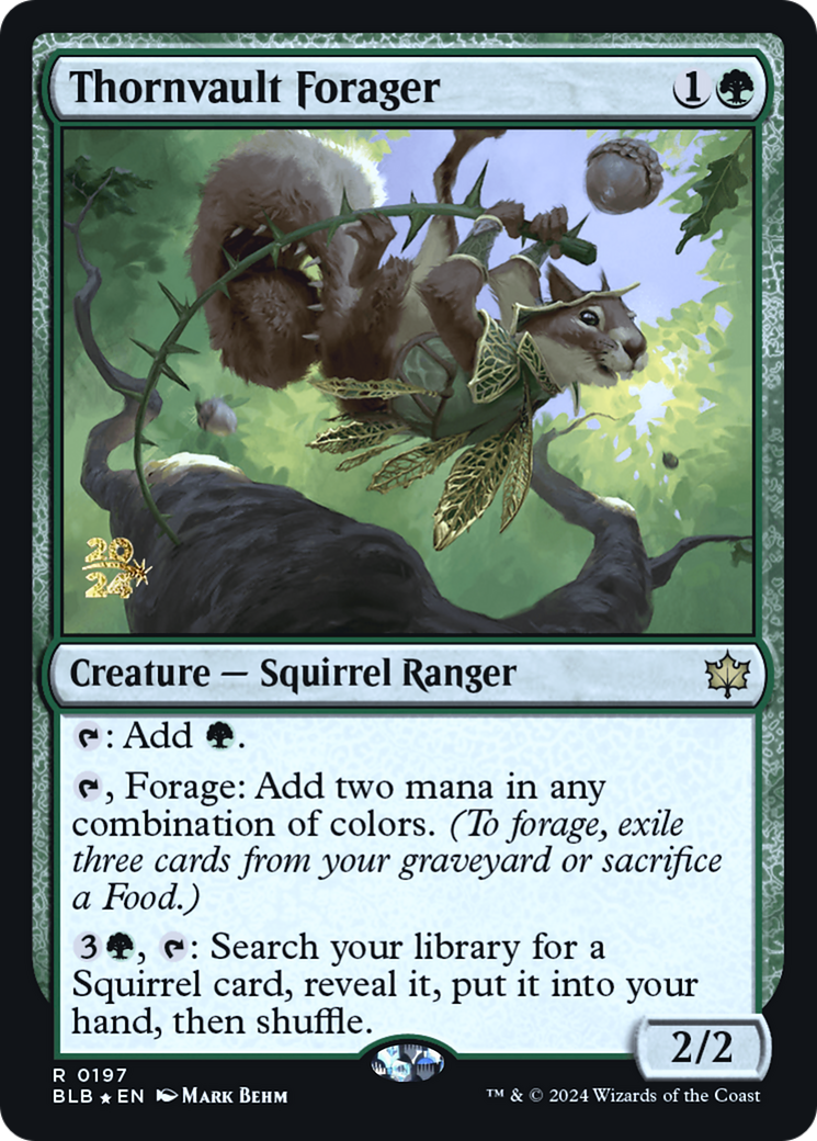 Thornvault Forager (PRE-197S) -  Foil