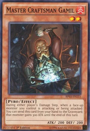 Master Craftsman Gamil (BP03-EN115) - Battle Pack 3: Monster League 1st Edition